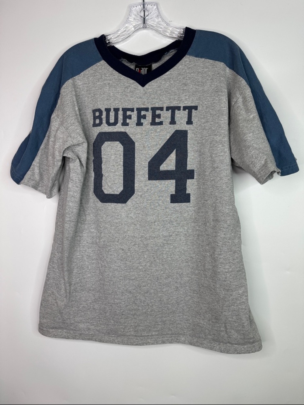 Vintage Jimmy Buffet License to Chill Tour Gray Vneck Tshirt Giant Tag Large